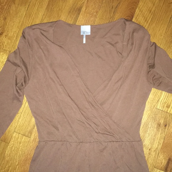 Bobi size M, knee length, Long sleeve wrap dress - Picture 2 of 3